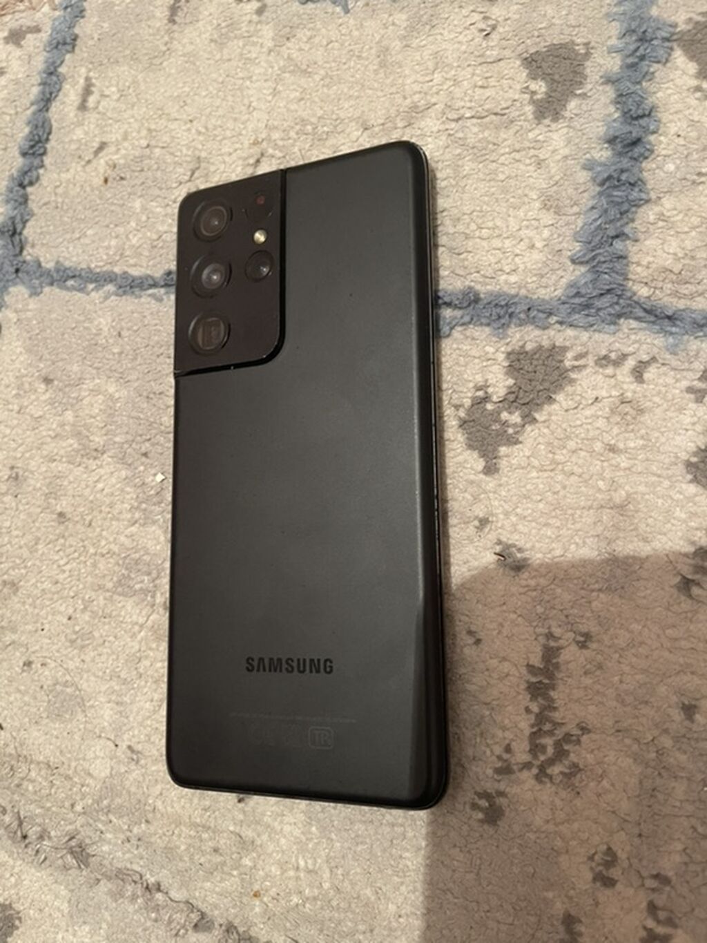 Samsung Galaxy S21 Ultra 5G, черный камера 0.6 жакшы тартат калганы: фото 2