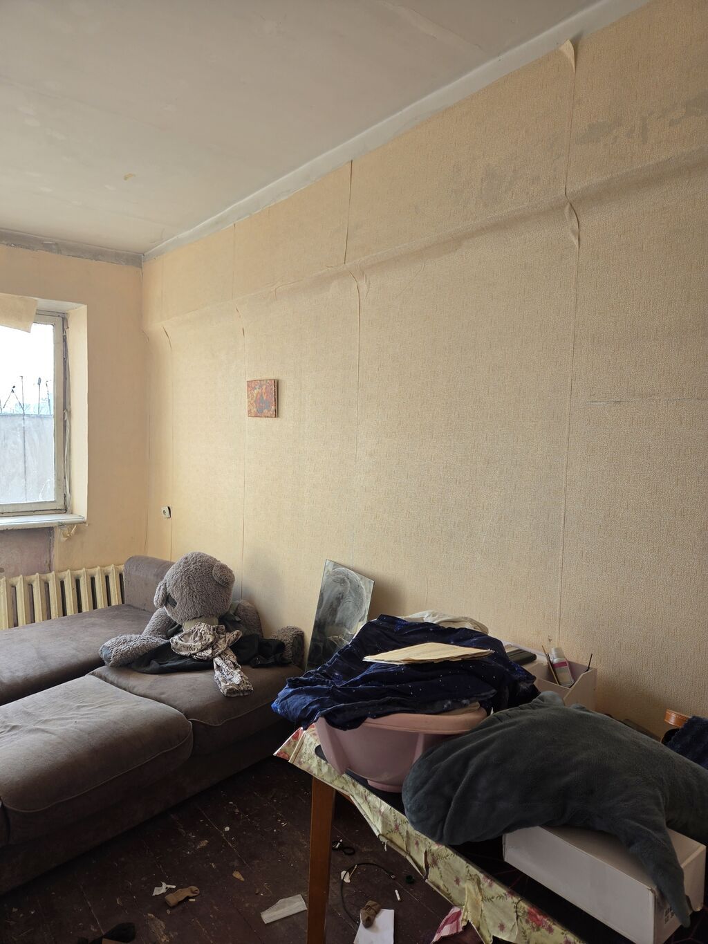 2 комнаты, 45 м², Пишпек Индивидуалка, 5 этаж, Требуется ремонт: фото 8