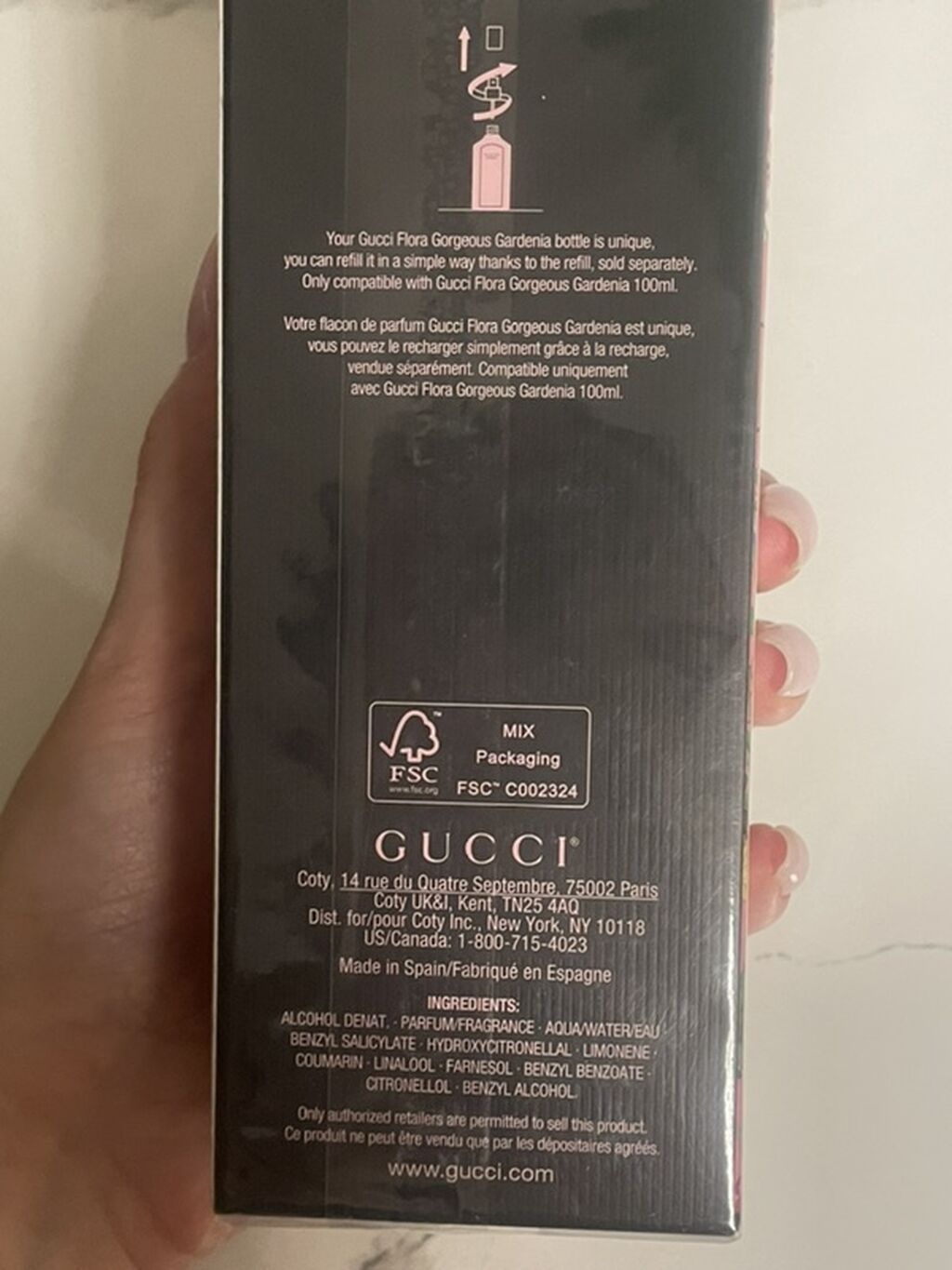 Gucci Flora Gorgeous Gardenia Eau de Parfum, 100 мл оригинал -: фото 3
