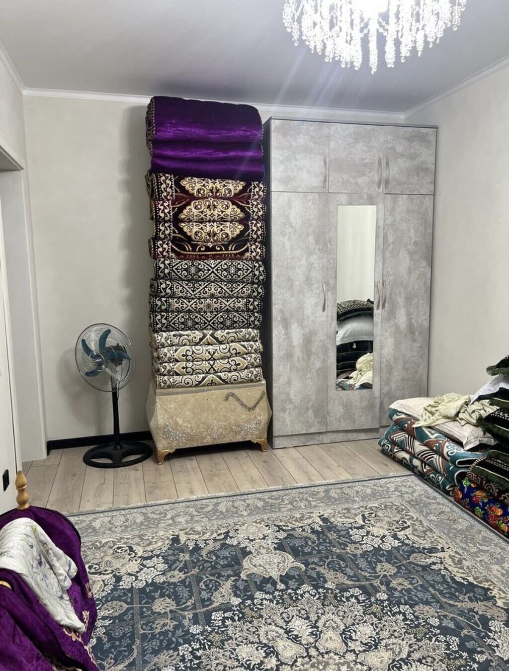2 комнаты, 74 м², Пишпек Элитка, 13 этаж, Дизайнерский ремонт: фото 3