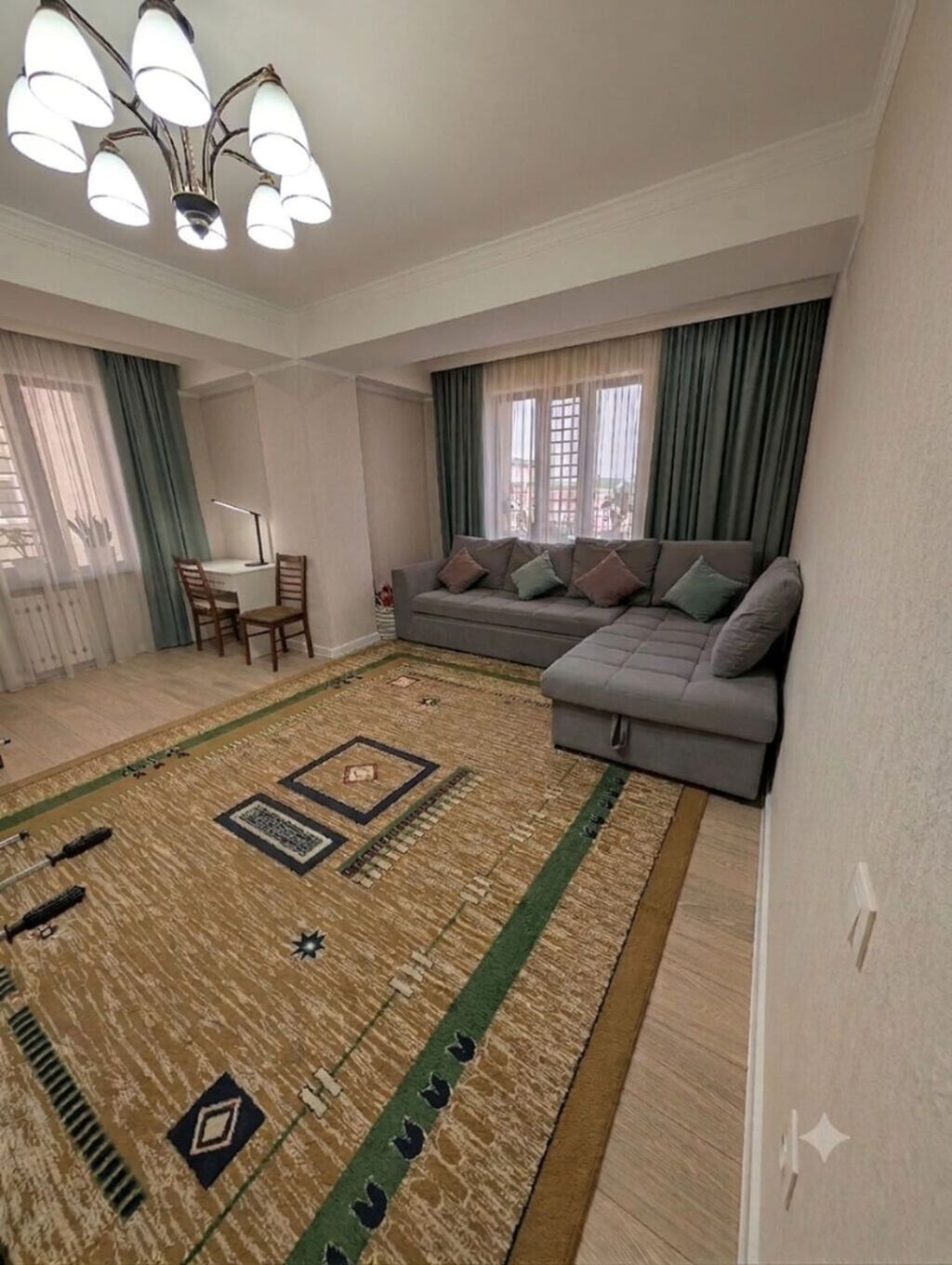 3 комнаты, 83 м², Джал-29 Элитка, 8 этаж, Евроремонт: фото 2
