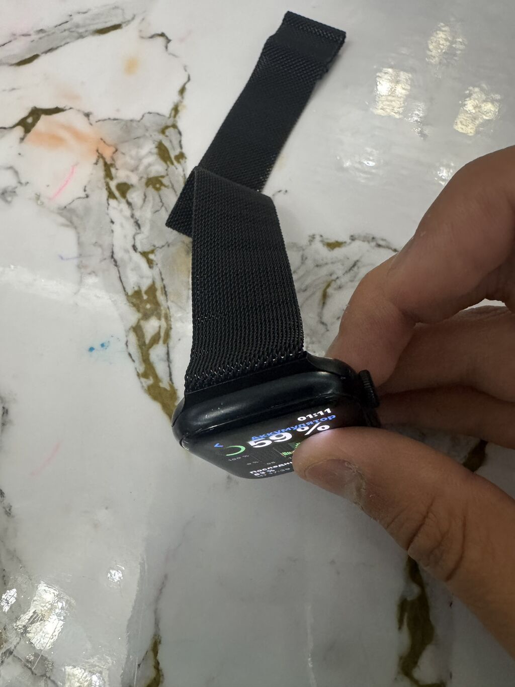 СРОЧНО Apple Watch se2 за 7.500 сом 32 гб памяти АКБ 92 Айклауд — фото 6