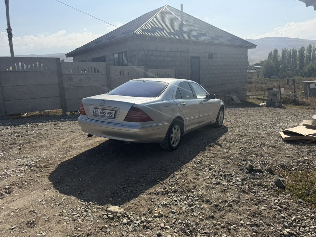 Mercedes-Benz S-Class: 2000 г., 5 л, Автомат, Бензин, Седан: фото 3
