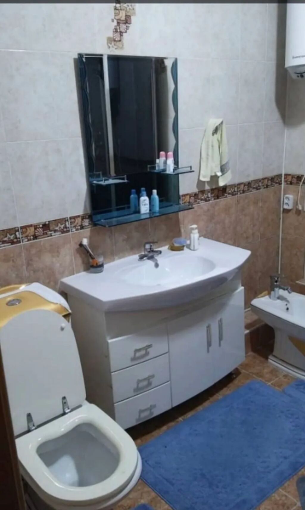 Сдается 3 ком квартира район ЖД вокзал Раззакова, Боконбаева 7/13: фото 6