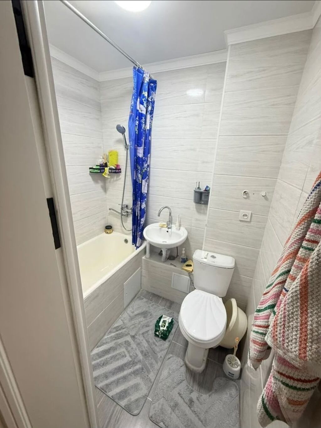 1 комната, 35 м², Центральная мечеть 104 серия, 1 этаж, Евроремонт: фото 6