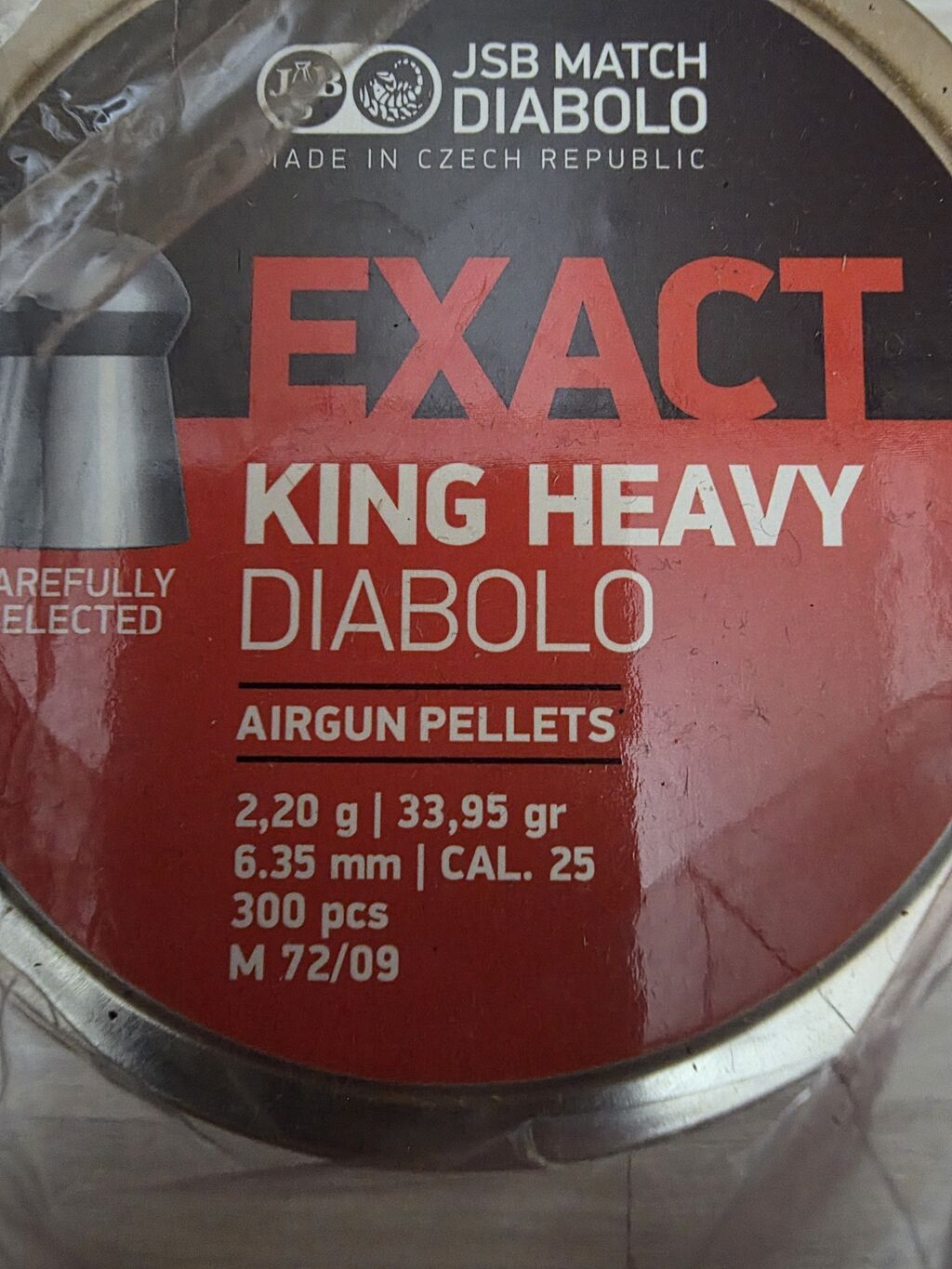 Другое для охоты и рыбалки: Пули для пневматики JSB Match Diabolo EXACT King Heavy - Тип