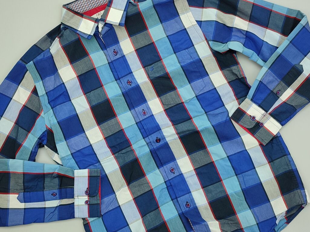 Koszule: Koszulа M (EU 38), stan - Dobry, wzór - Kratka, kolor - Kolorowy — 1