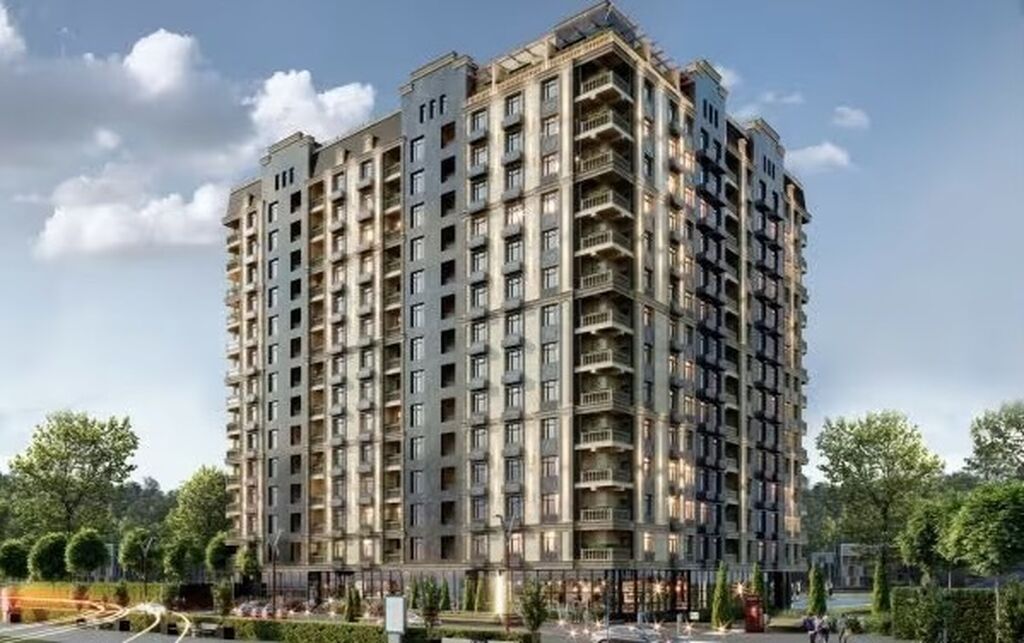 1 комната, 58 м², Ала-Арча ТРЦ 8 этаж: фото 1