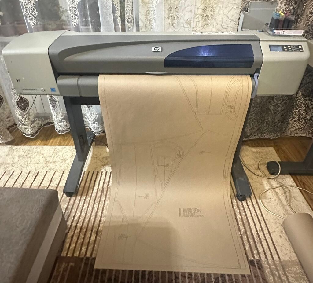 Распечатка лекал на плотере, ширина бумаги: 80 KGS ᐈ Печать | Бишкек ...