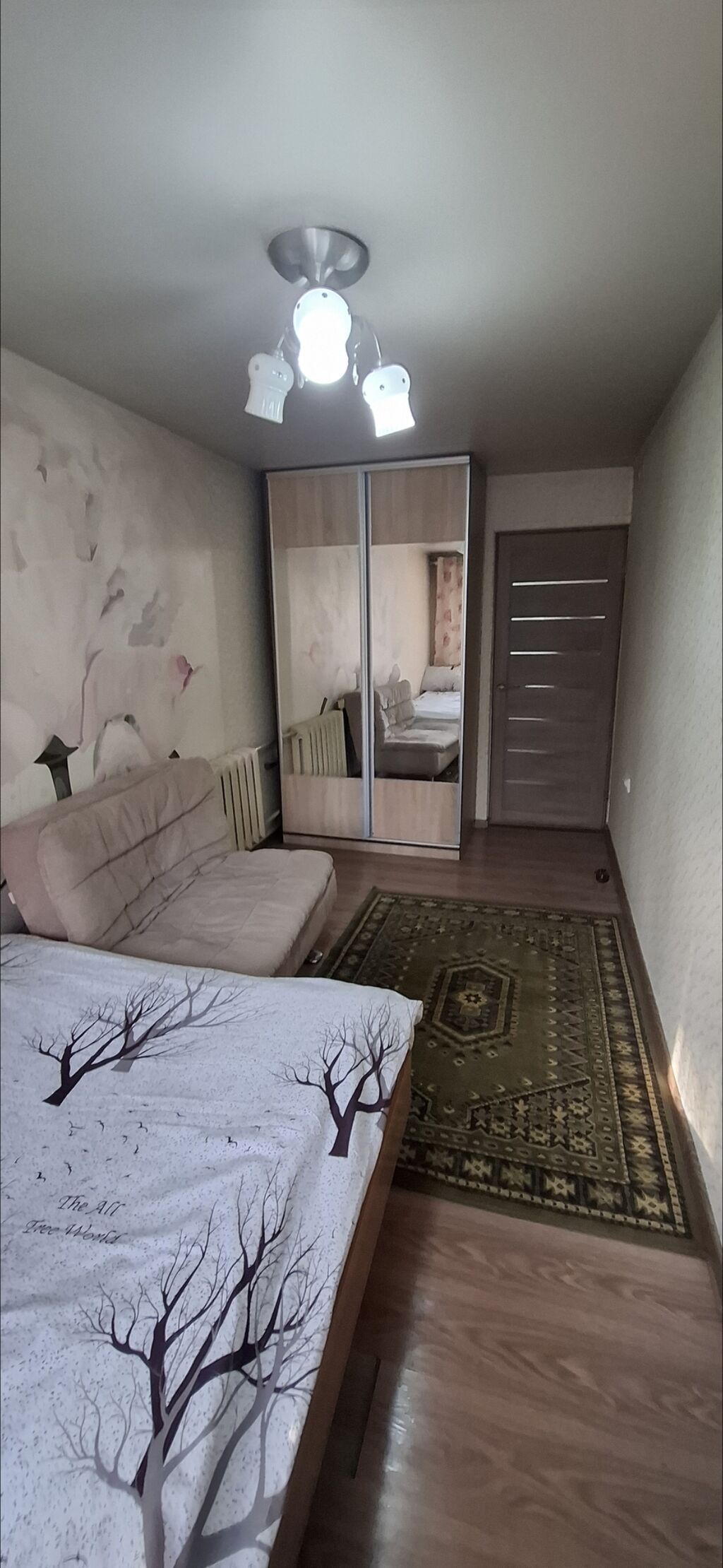 2 комнаты, Курманжан-Датка мкр., Риэлтор, Без животных, от 6 месяцев, от 1 года, С мебелью полностью: фото 5