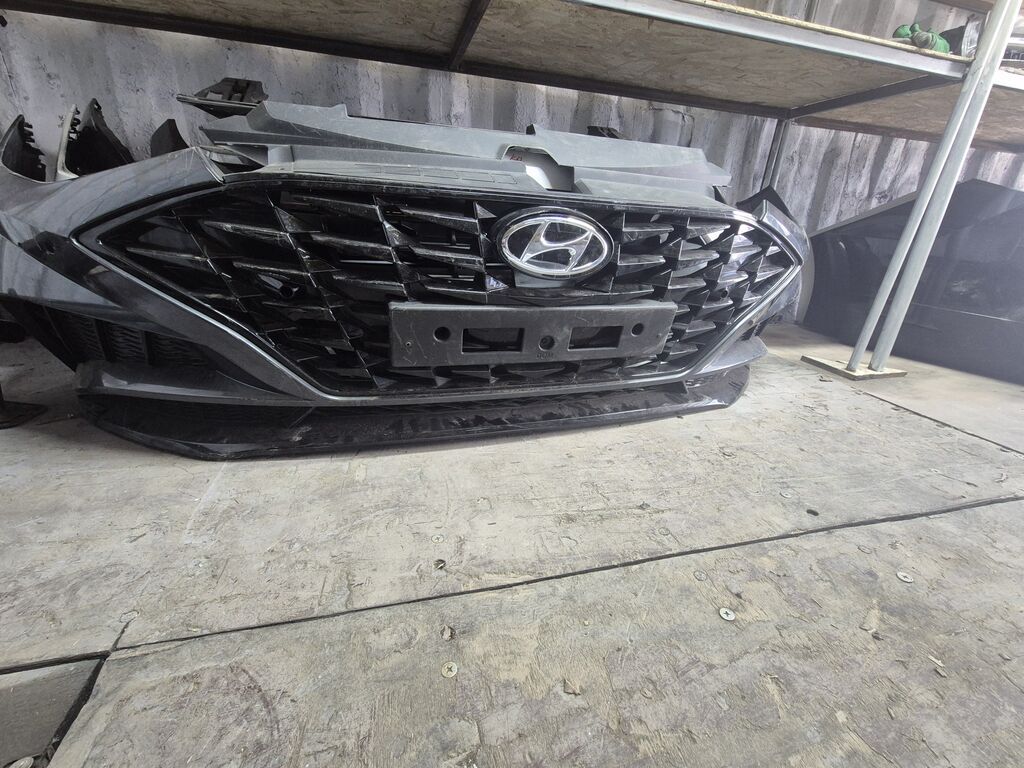 Решётка радиатора в сборе для Hyundai (оригинальный дизайн с крупными