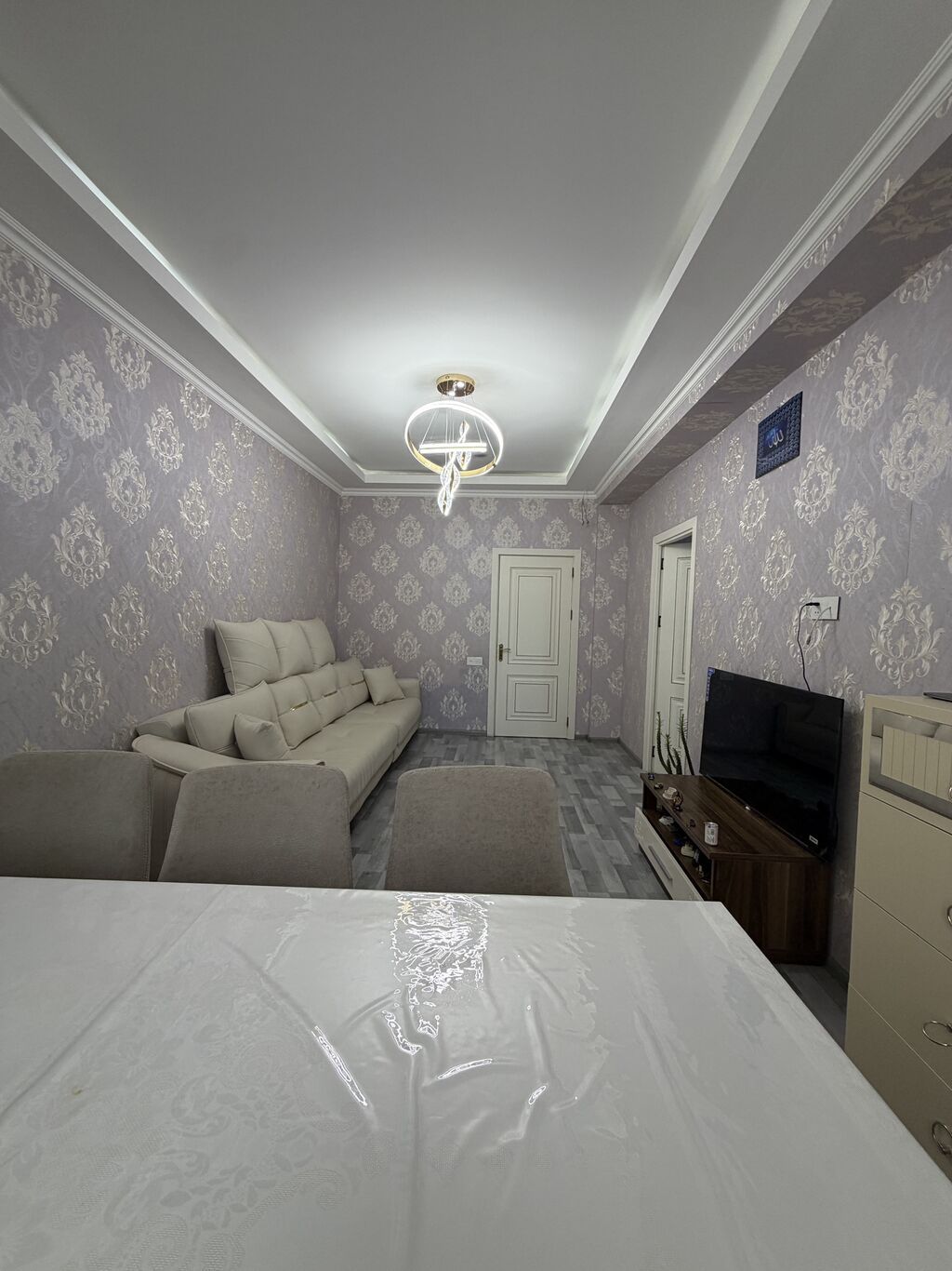 2 otaqlı, 56 kv. m, Yeni təmirli