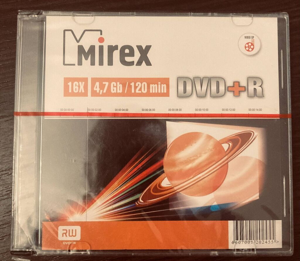 Продам DVD - болванки для записи MIREX DVD +R 1 шт. Цена 100 сом: фото 6
