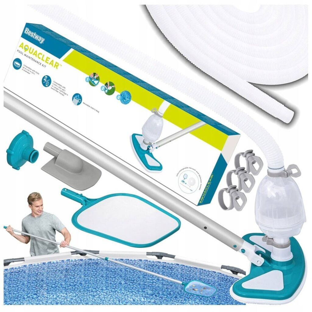Bestway AquaClear — набор для очистки бассейна Комплект для — фото 7