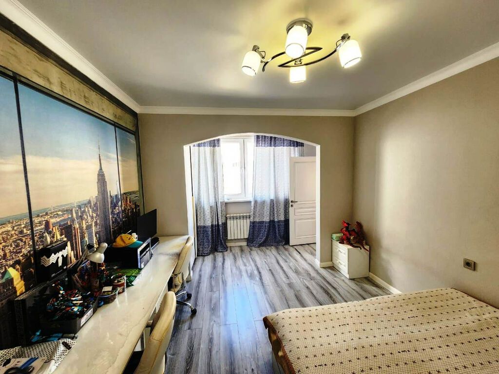 4 комнаты, 105 м², Сары-Челек ж/м 106 серия, 4 этаж, Дизайнерский ремонт: фото 7
