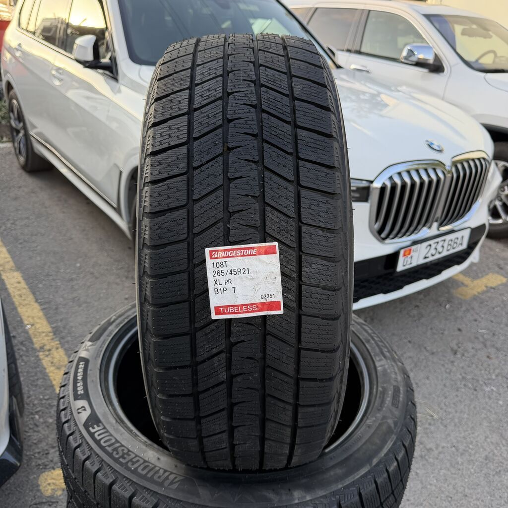 Шины 265 / 45 / R 21, Зима, Новый, Комплект, Легковые, Япония, Bridgestone: фото 6