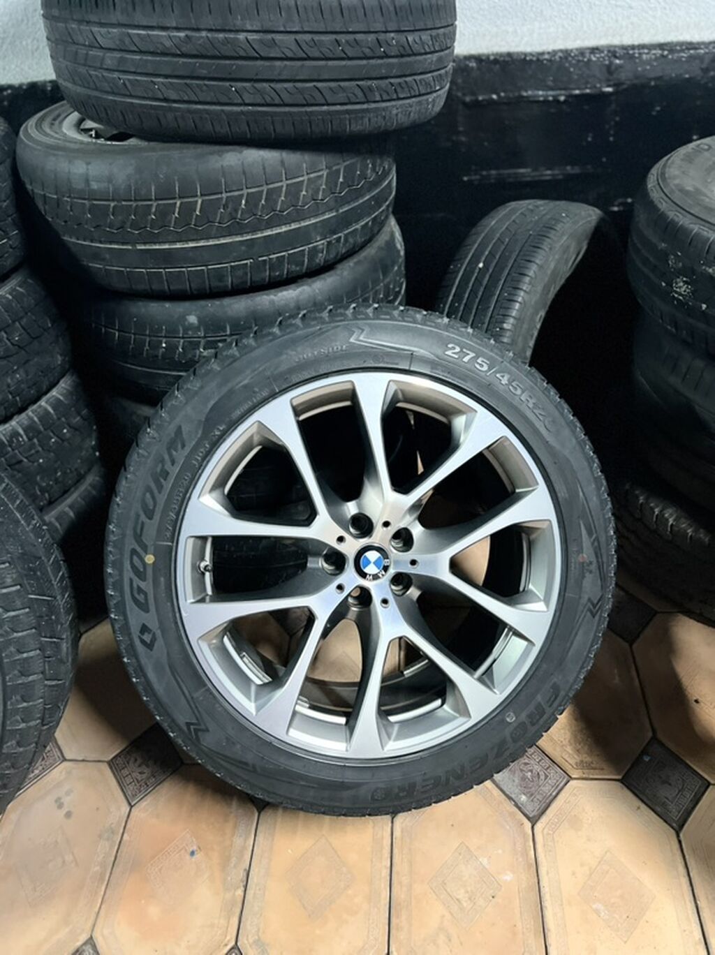Колеса в сборе 275 / 45 / R 20, Зима, Б/у, Комплект, Легковые, Литые, отверстий - 5: фото 2