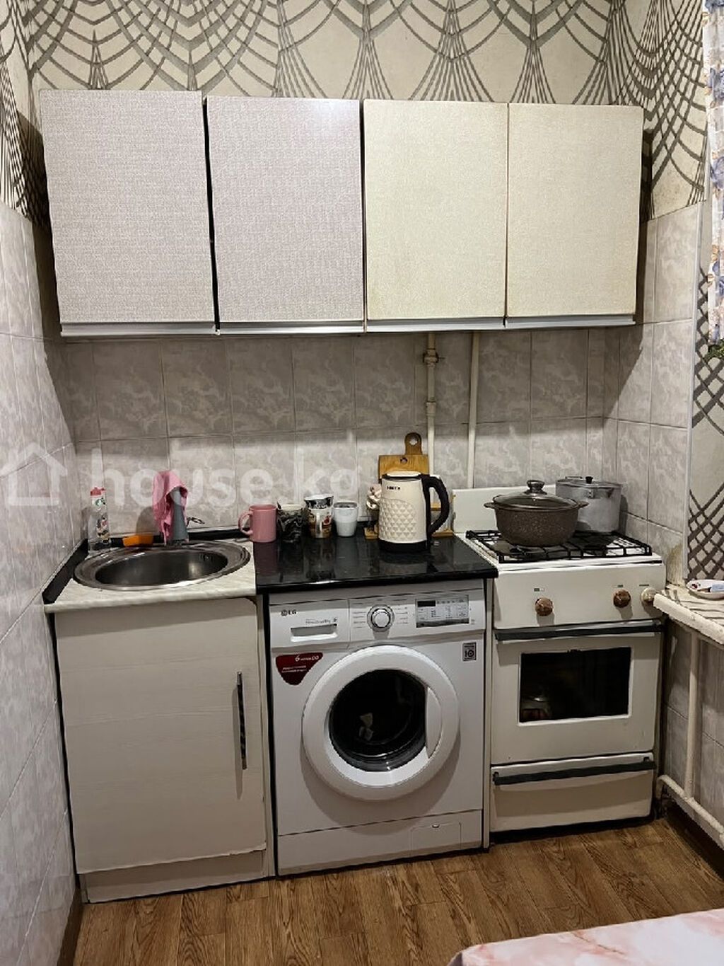 2 комнаты, 52 м², Таатан ТЦ Индивидуалка, 5 этаж, Косметический ремонт: фото 5