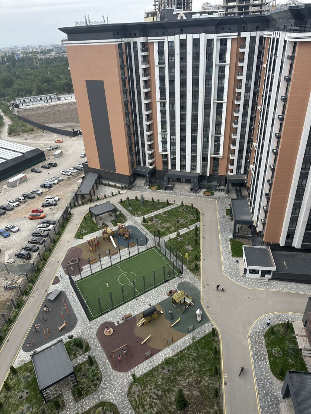 2 комнаты, 53 м², Асанбай мкр Элитка, 7 этаж, ПСО (под самоотделку): фото 6
