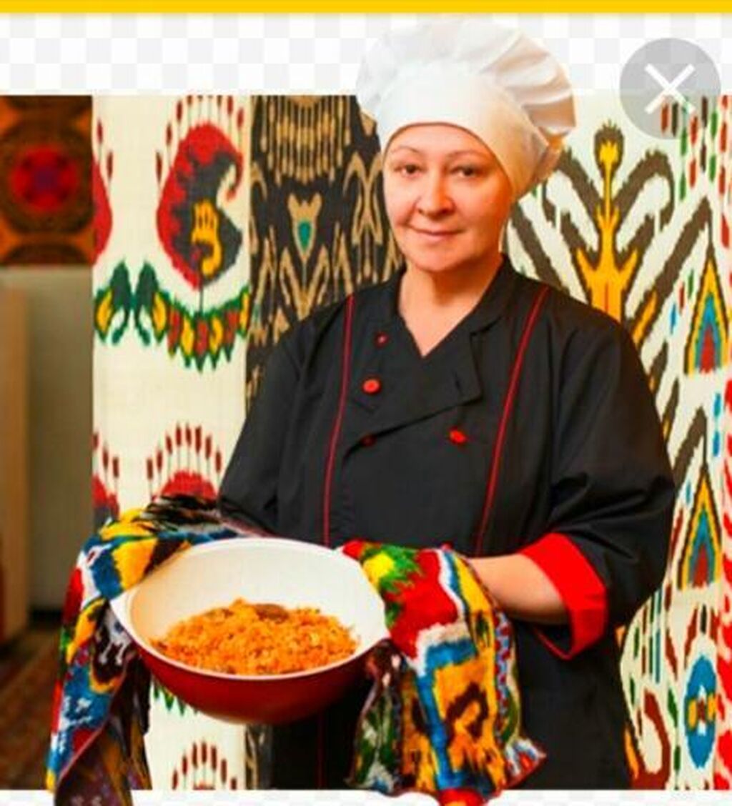 Узбекский повар плов