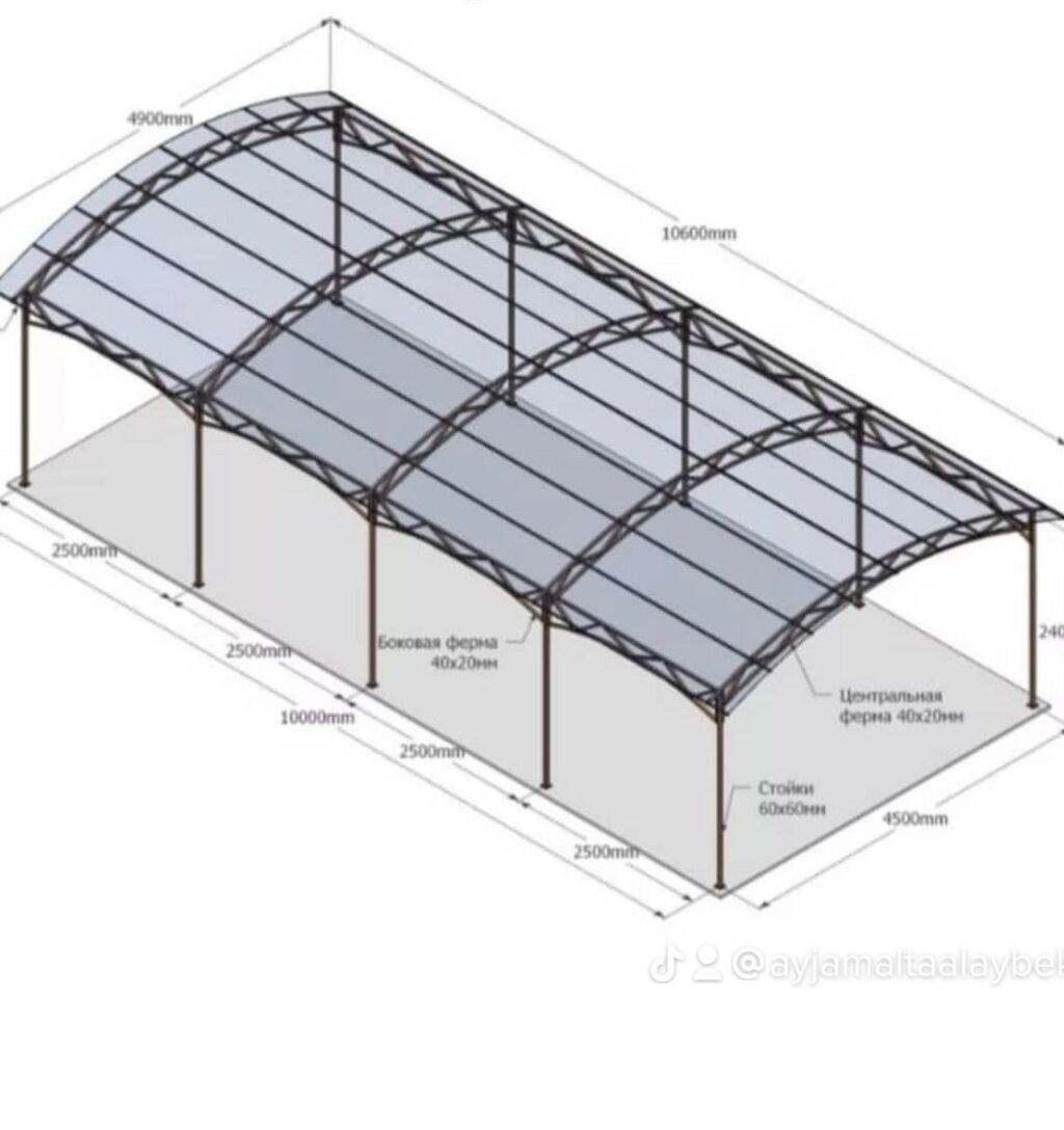 Сколько стоит 6 метров профильной трубы. Навес из поликарбоната 5х10м смета. Чертеж металлического навеса 6х6. Навес односкатный 5х5 чертеж. Чертеж фермы для навеса односкатный 6 на 12.