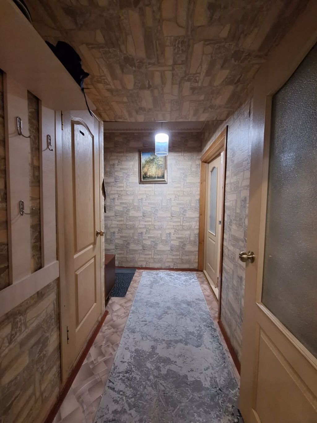 1 комната, 42 м², Учкун мкр 105 серия, 2 этаж, Косметический ремонт: фото 2