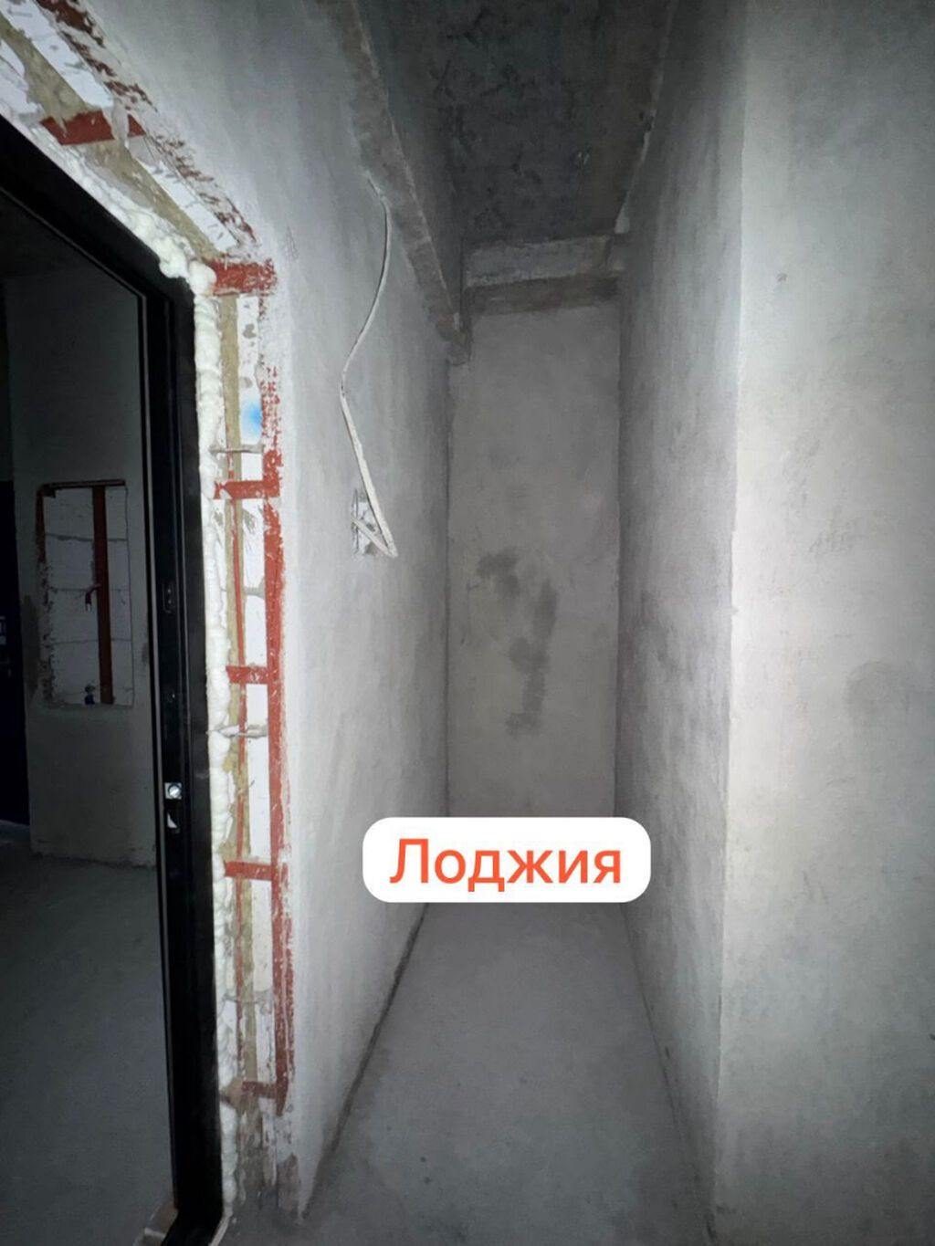 2 комнаты, 68 м², Джал мкр (в т.ч. Верхний, Нижний, Средний) 11 этаж, ПСО (под самоотделку): фото 7