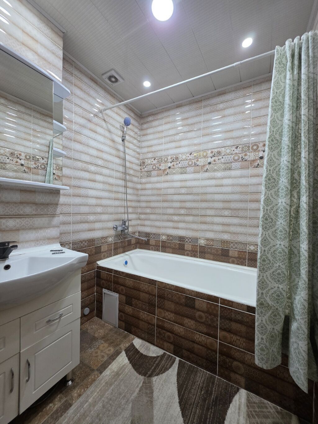 2 комнаты, 67 м², Кок-Жар ж/м 1 этаж, Косметический ремонт: фото 7