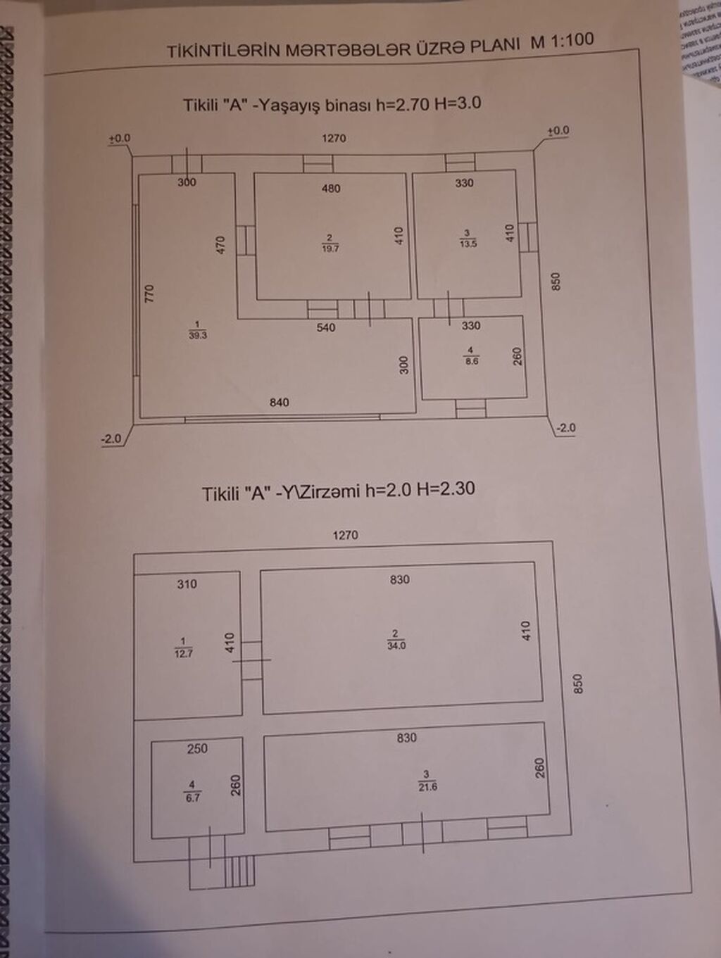 2 otaqlı, 81 kv. m