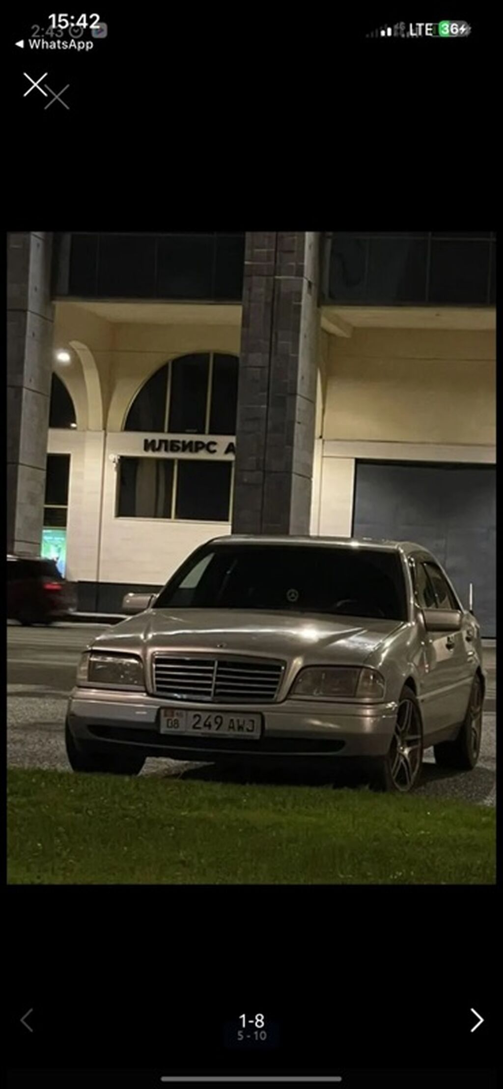 Mercedes-Benz C-Class: 1997 г., 2.8 л, Автомат, Бензин, Седан: фото 7