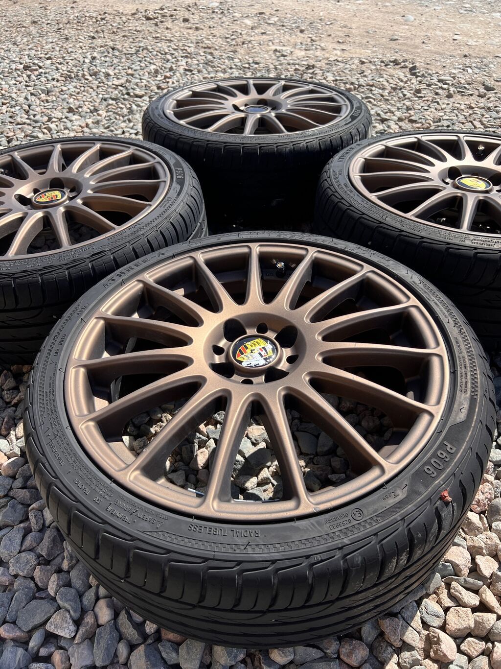 Колеса в сборе 205 / 40 / R 17, Лето, Б/у, Комплект, Легковые, Литые, отверстий - 4: фото 5