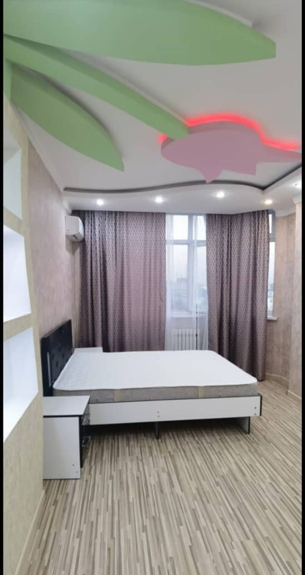 Район: площадь Ала Тоо ск "борсан" 2ком. 84м² 10/10 Мебель баары: фото 4