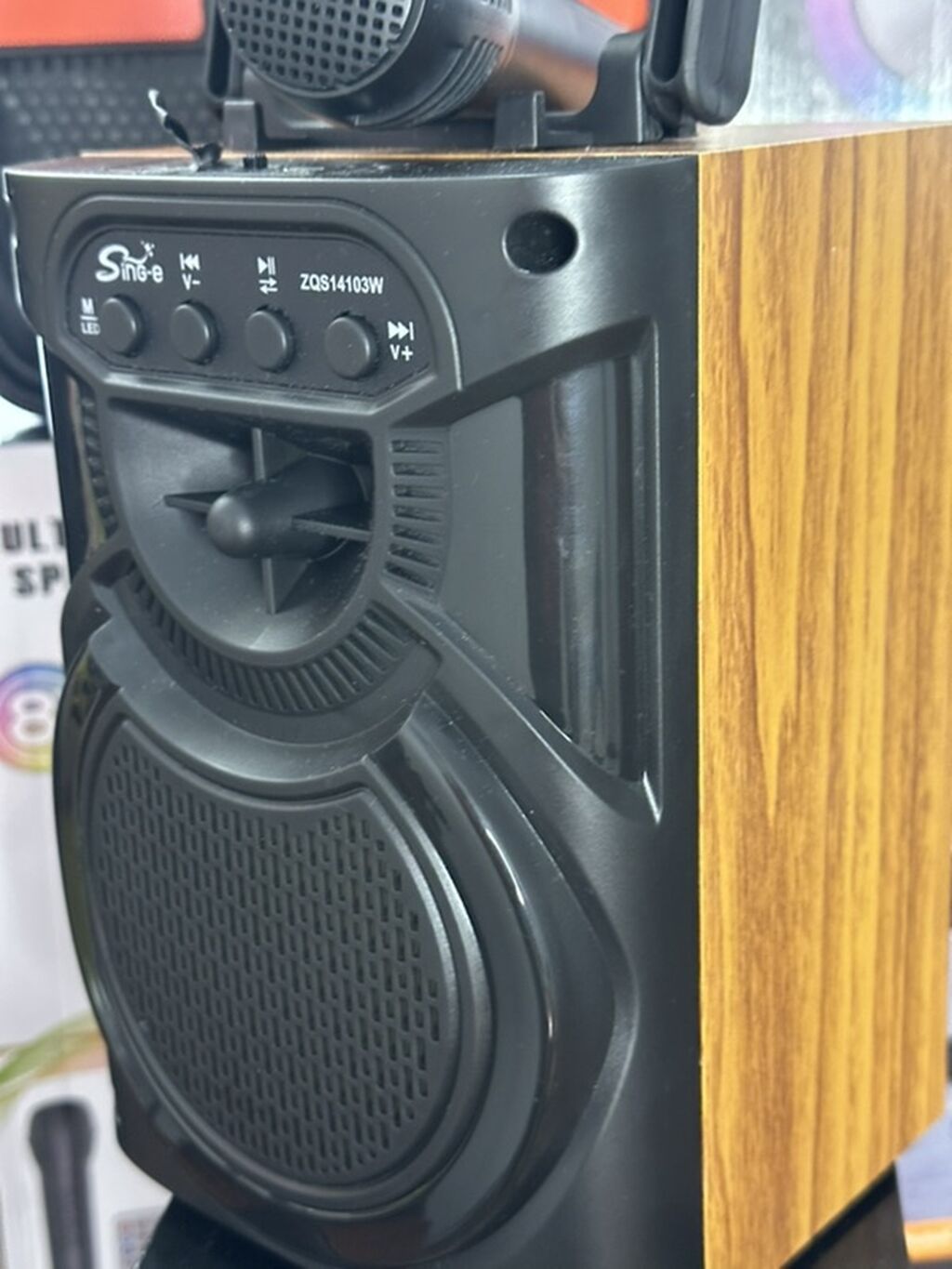 Портативная акустика Sing-e ZQS14103W (HiFi System) с микрофоном -: фото 5