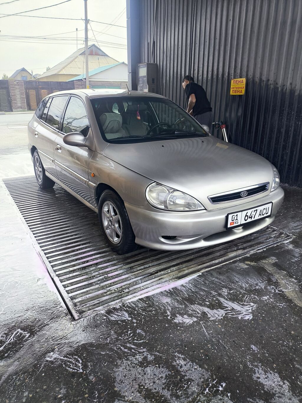 Kia Rio: 2001 г., 1.5 л, Автомат, Бензин, Универсал: фото 6
