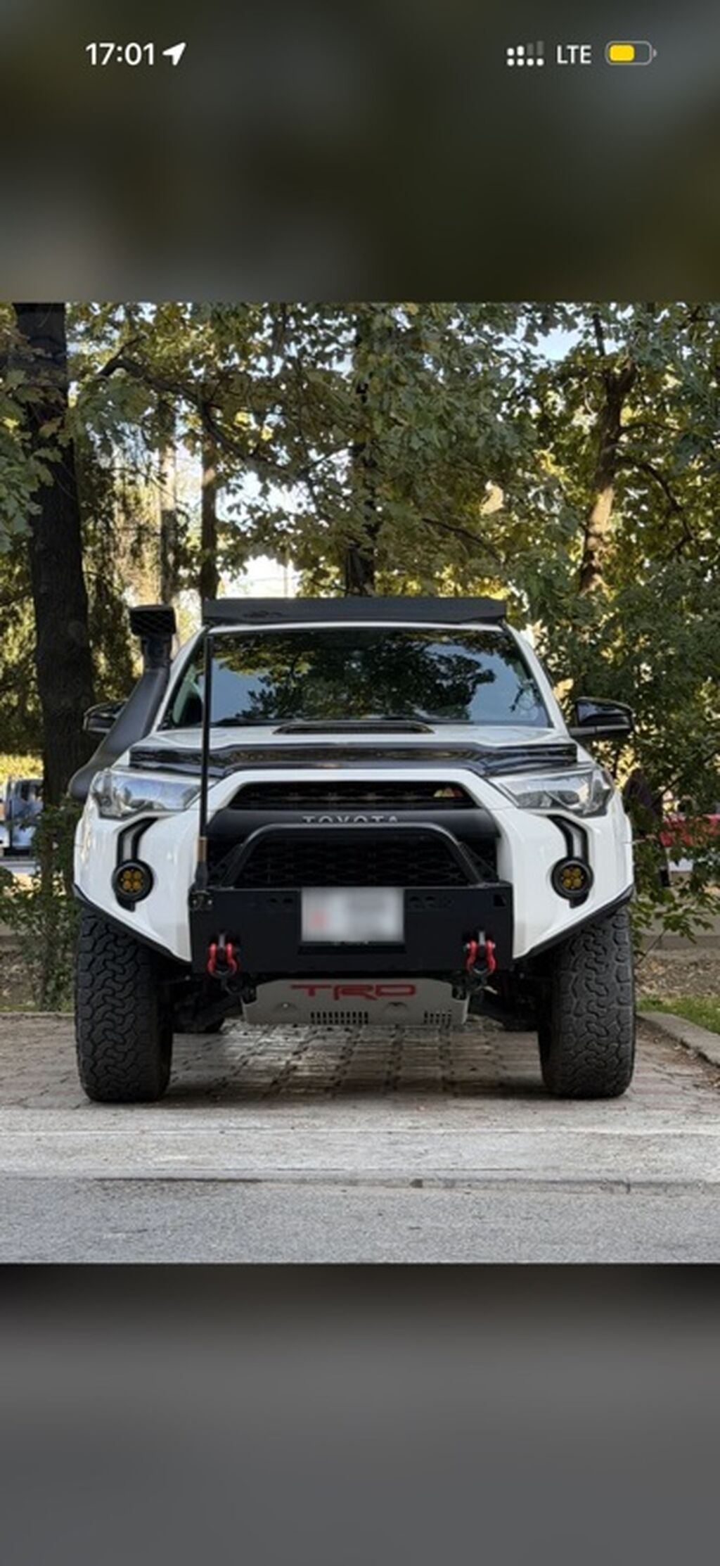Toyota 4Runner: 2018 г., 4 л, Автомат, Бензин, Внедорожник: фото 2