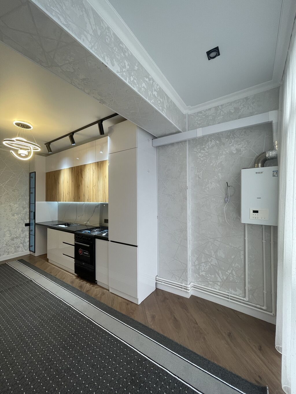 1 комната, 40 м², Туран мкр., Элитка, 7 этаж, Дизайнерский ремонт: фото 3