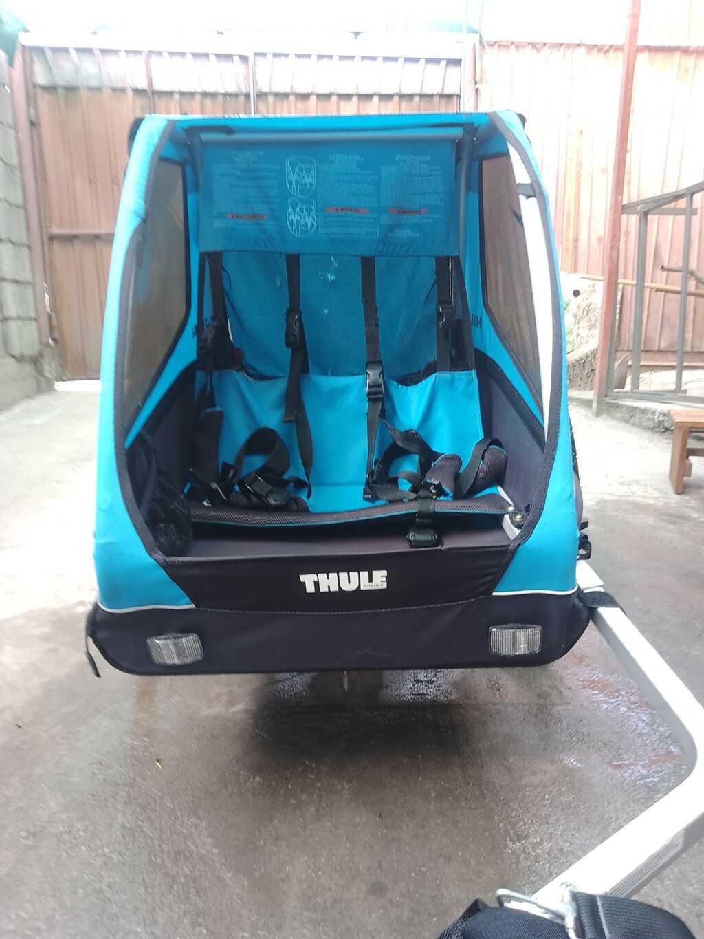 Велоприцеп-коляска Thule Coaster XT (2-в-1): фото 8