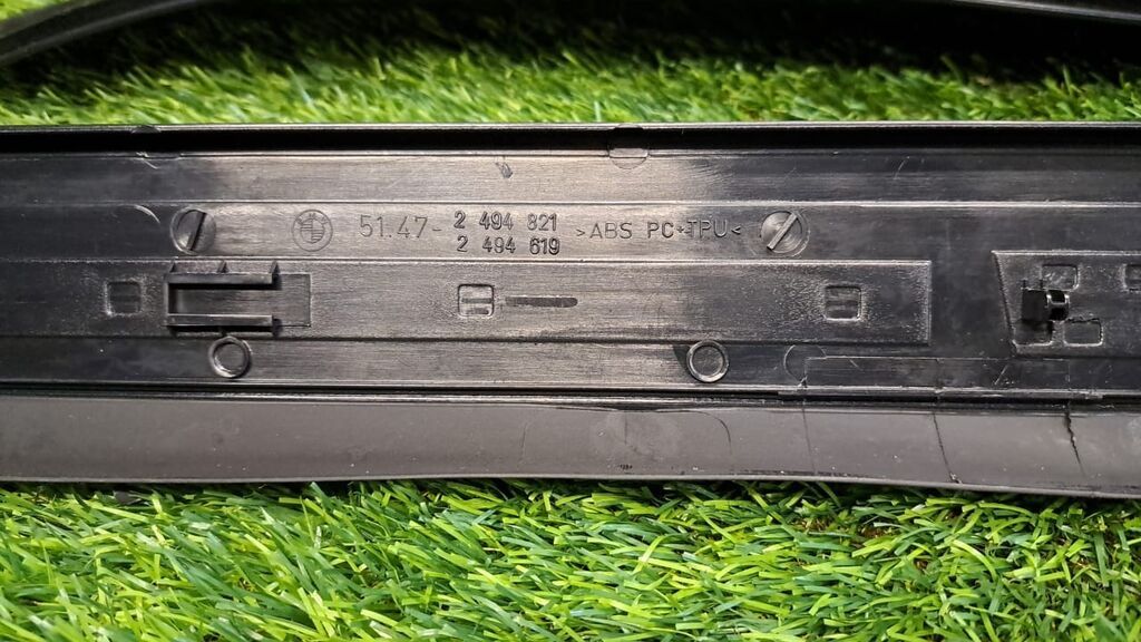 Декоративные накладки На пороги, Пластик, BMW, 2002 г., Б/у, Самовывоз, Платная доставка: фото 4