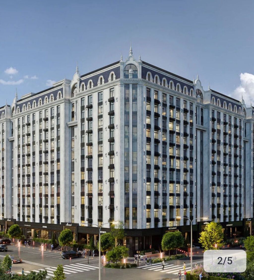 3 комнаты, 117 м², Джальская больница Элитка, 2 этаж, ПСО (под самоотделку): фото 2