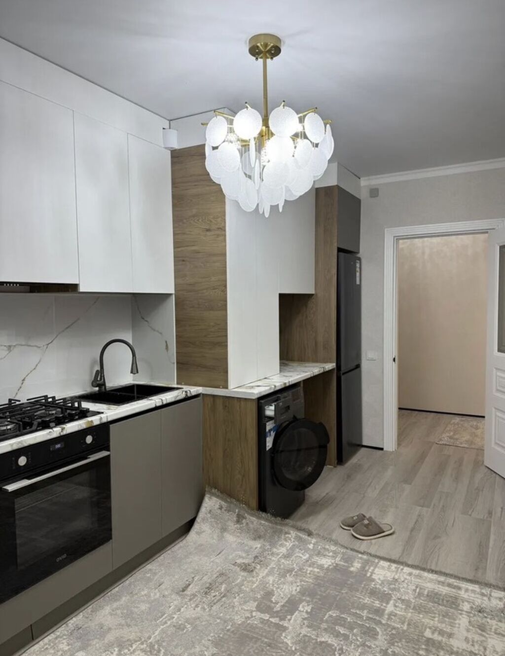 2-комнатная квартира | Технопарк 67 000 сом/мес. Депозит — 40: фото 8