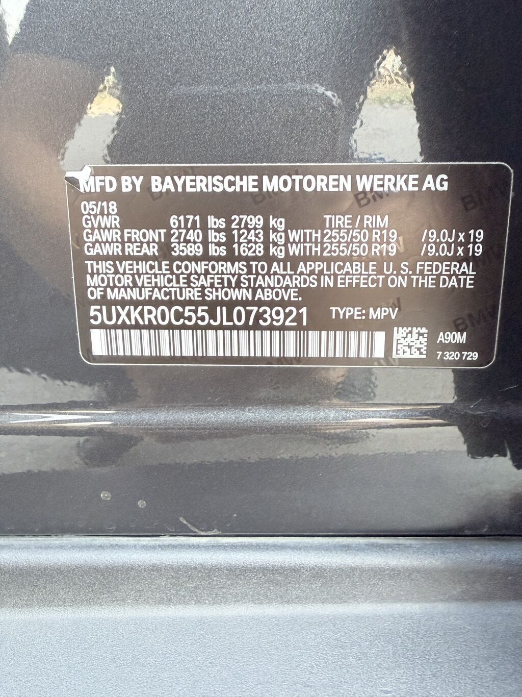 BMW X5: 2018 г., 3 л, Автомат, Бензин, Кроссовер: фото 6