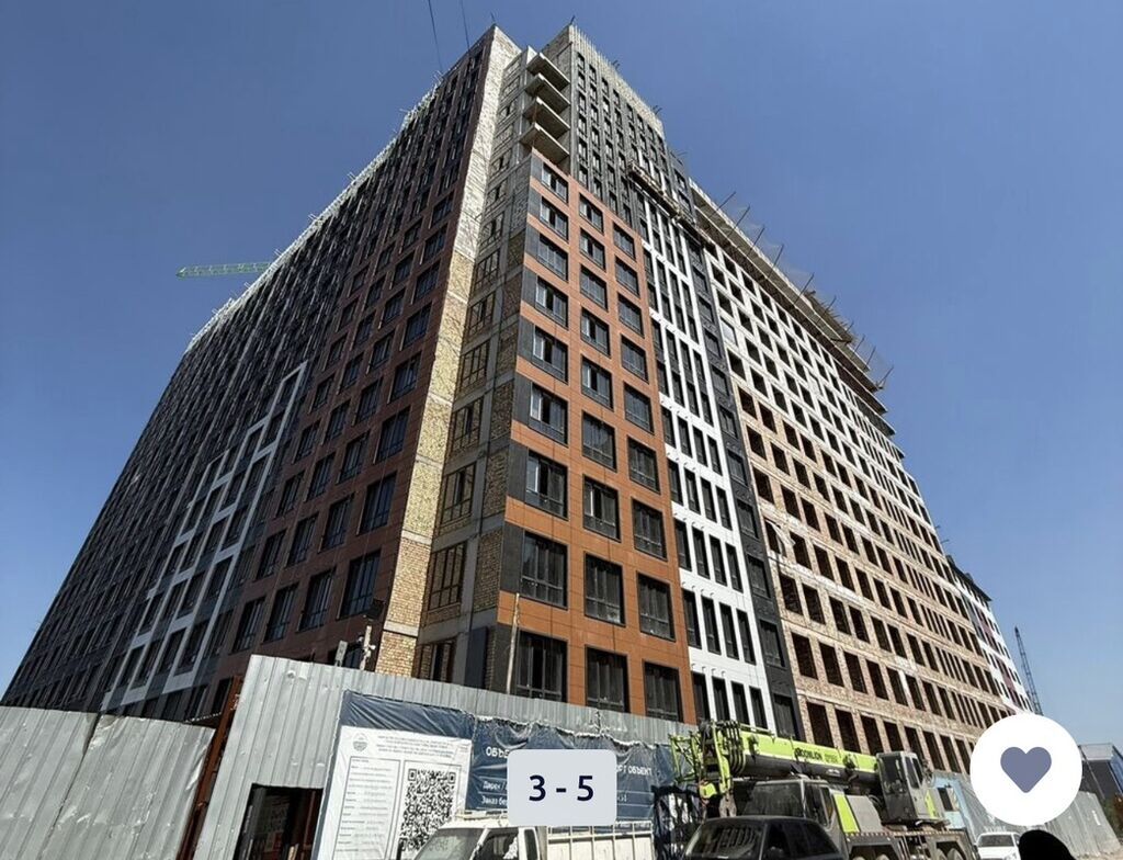 2 комнаты, 79 м², Тунгуч мкр 8 этаж, ПСО (под самоотделку): фото 2