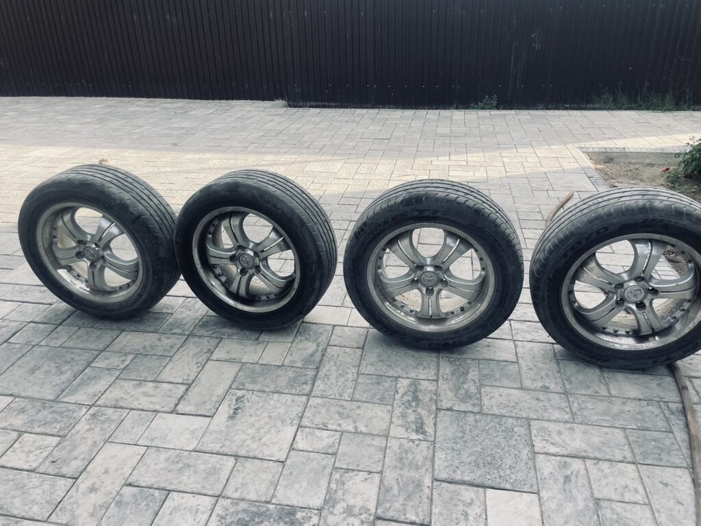 Комплект из 4 колёс на легкосплавных дисках Toyota. Характеристики: -: фото 2