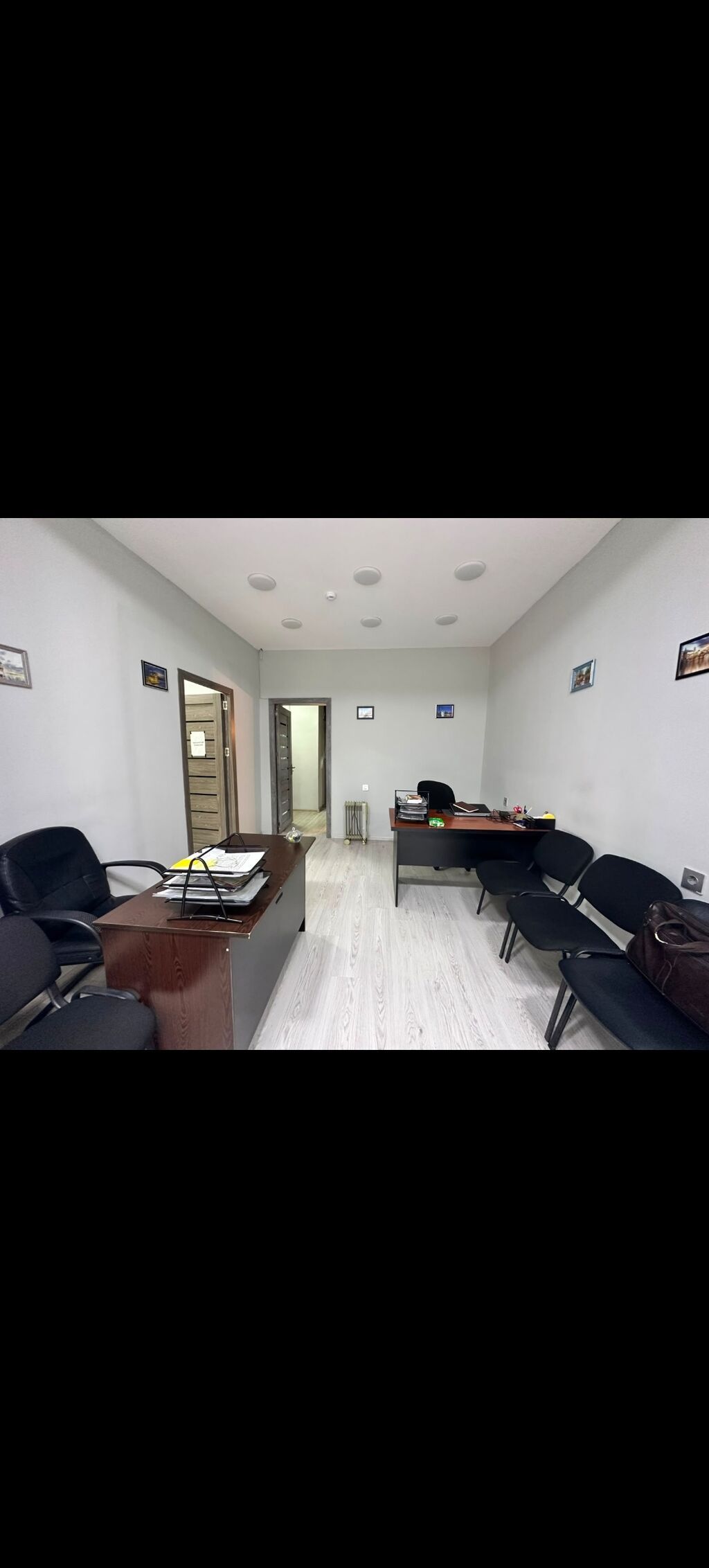 İcarəyə ofis sahəsi - Plan: 2 ayrı iş otağı + dəhliz + sanitar