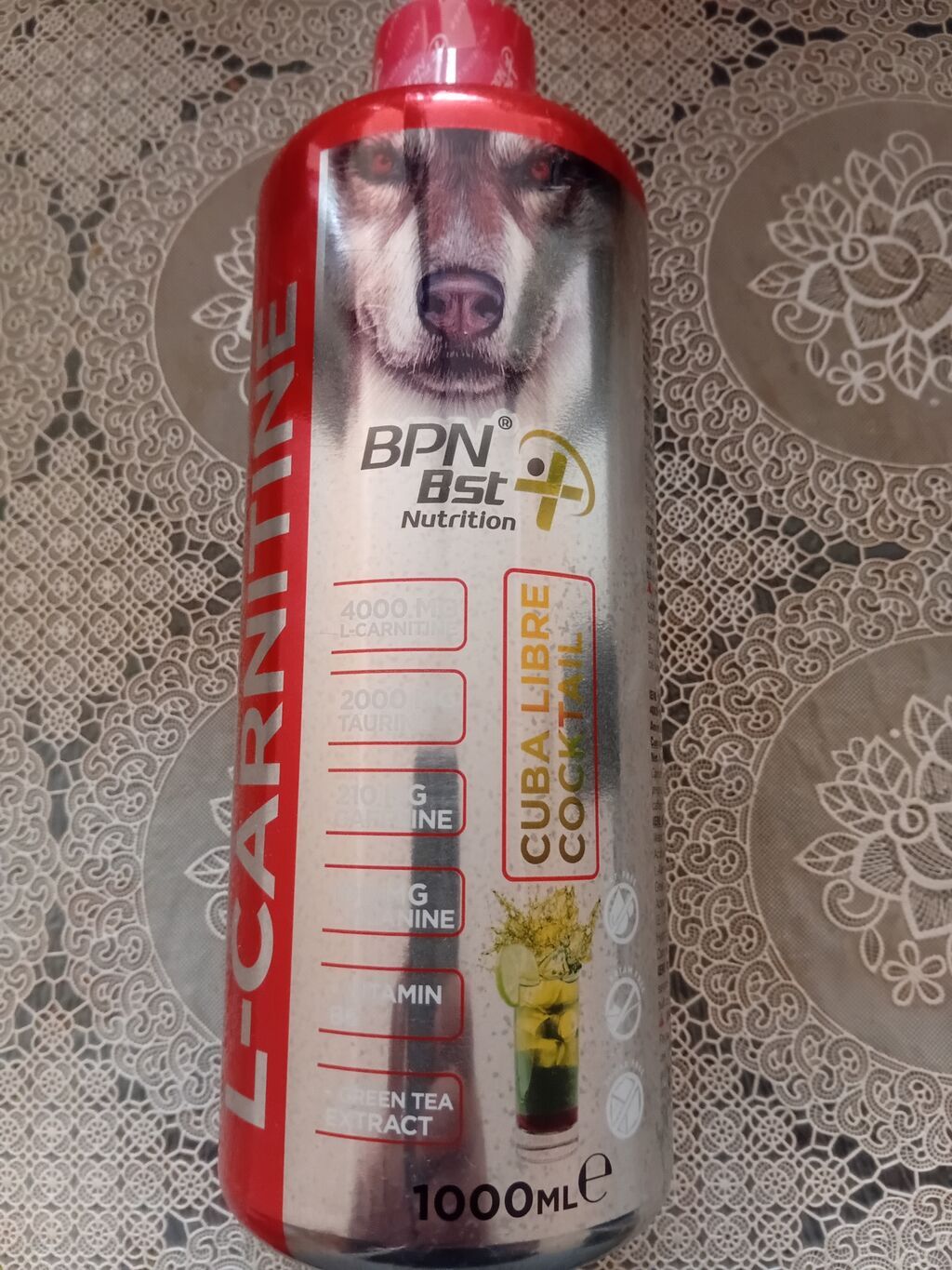 BPN Bst Nutrition tərəfindən istehsal olunan bu l-karnitin maye