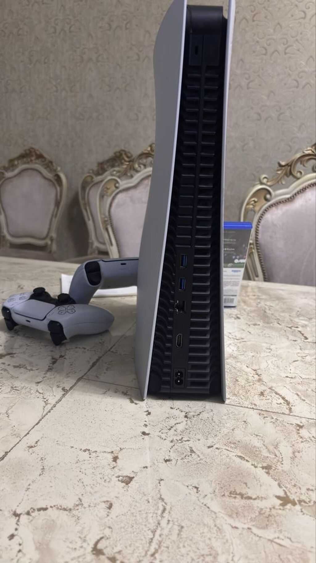 Срочно продам Sony ps5 slim с дисководом и двумя геймпадами в: фото 3