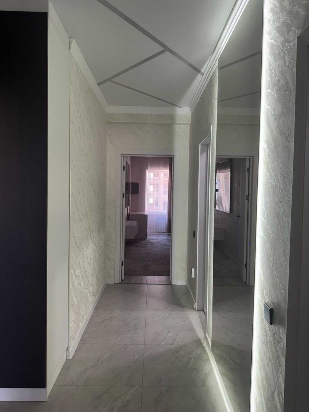 2 комнаты, 70 м², Асанбай мкр Элитка, 8 этаж, Евроремонт: фото 6
