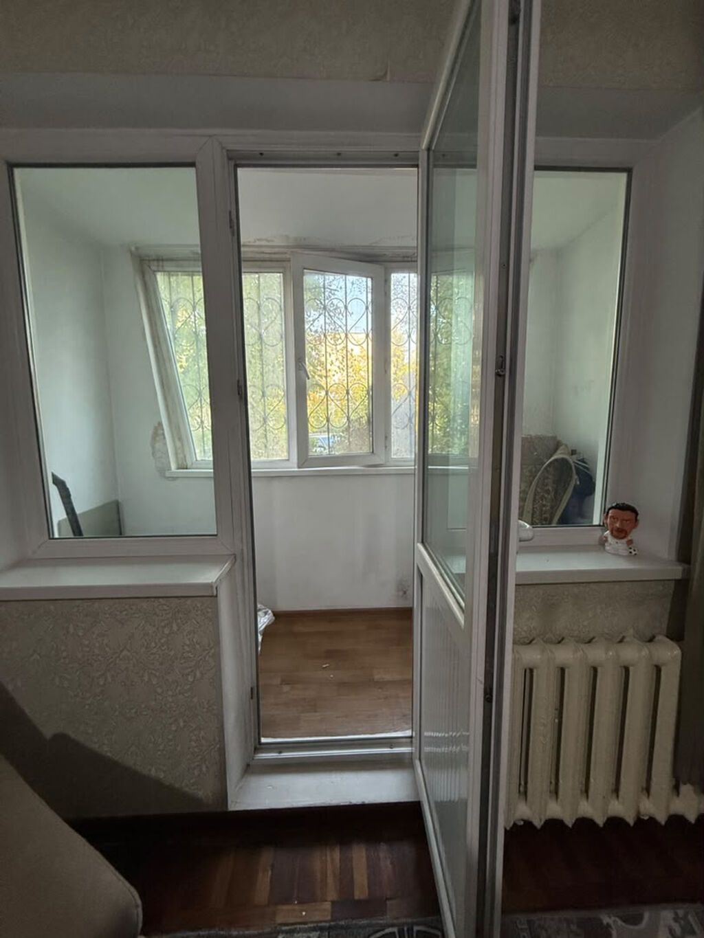 2 комнаты, 46 м², Центральная мечеть 104 серия, 1 этаж, Старый ремонт: фото 5