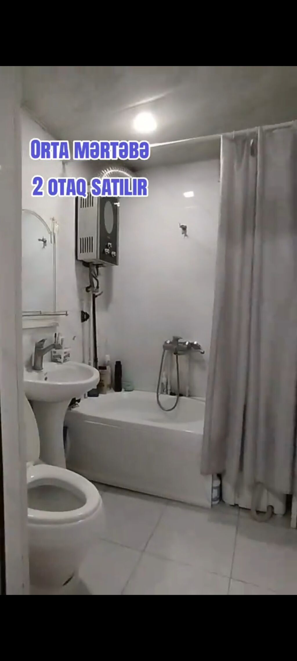 Orta mərtəbədə yerləşən 2 otaqlı mənzil satılır. Planlaşdırma: -