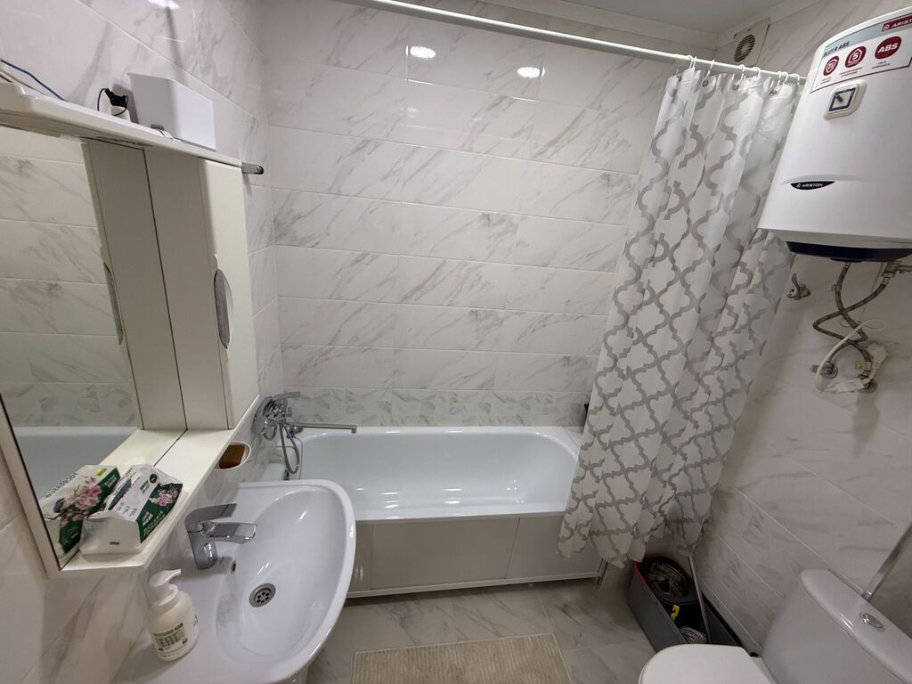 1 комната, 44 м², Асанбай мкр Элитка, 9 этаж, Евроремонт: фото 6